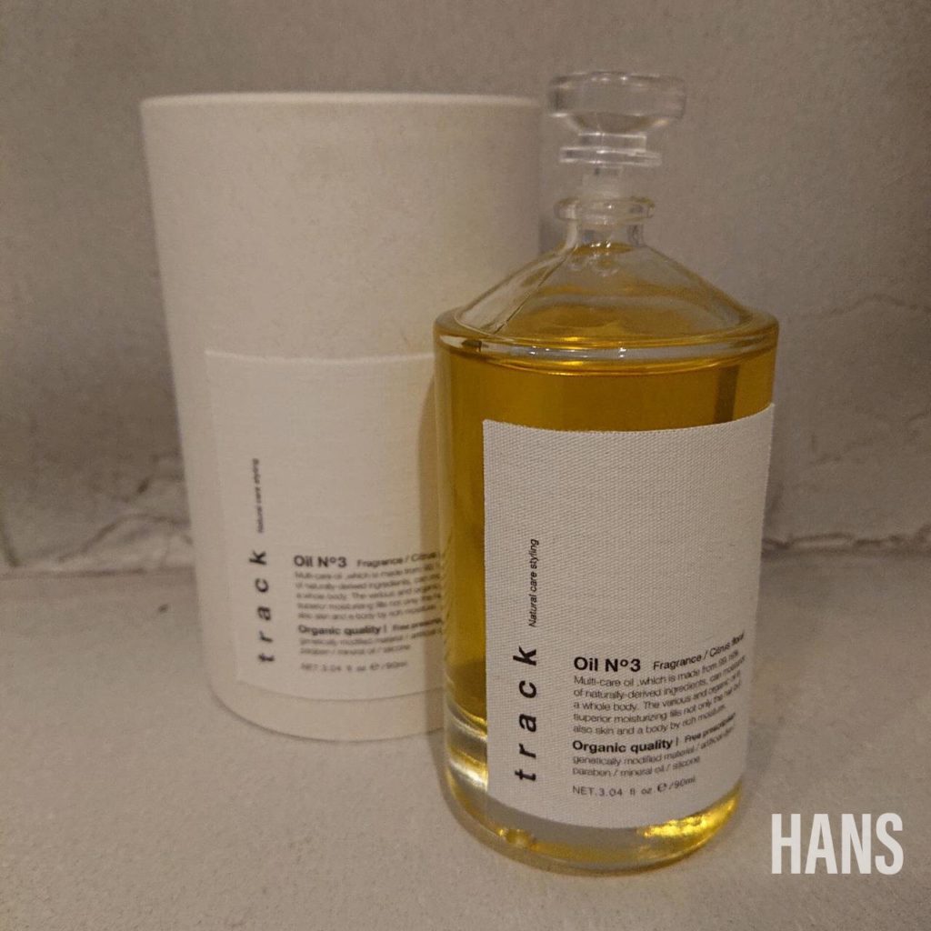 名古屋栄でとtrack oil No.3を取り扱っている美容室 HANS ハンス