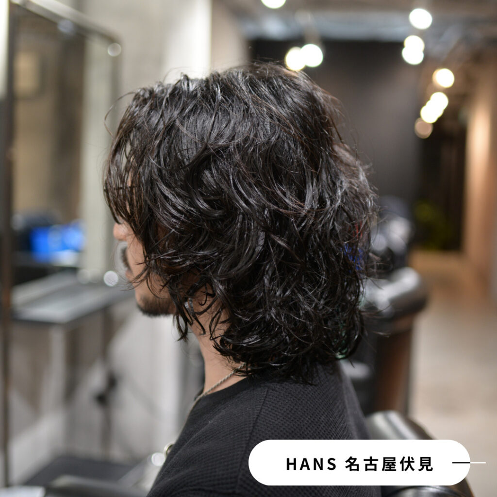 美容室ハンス名古屋/メンズパーマヘアスタイル