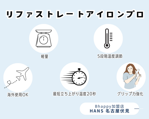 リファストレートアイロンプロ 】新色情報＆3,000円割引クーポン