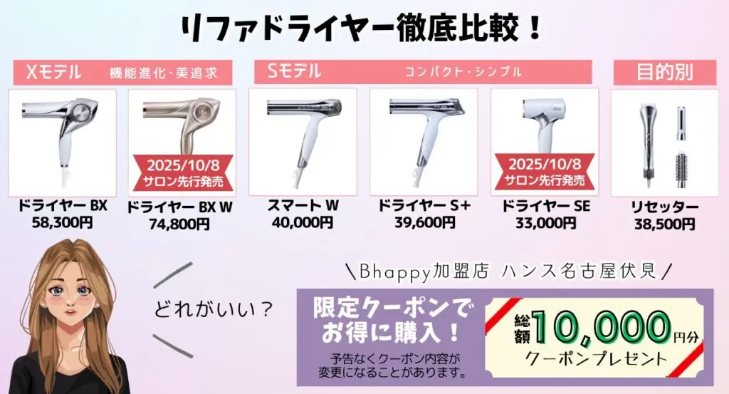 新品2025年　リファビューテック ドライヤー S+ ReFa リファビューテック ドライヤー S+ | ReFa公式通販～小型軽量