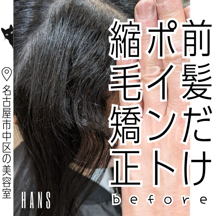 縮毛矯正派？アイロン派？キレイなストレートヘアを保ちたい方必見/美容室ハンス名古屋
