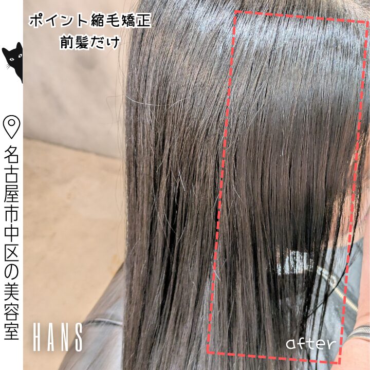 縮毛矯正派？アイロン派？キレイなストレートヘアを保ちたい方必見/美容室ハンス名古屋