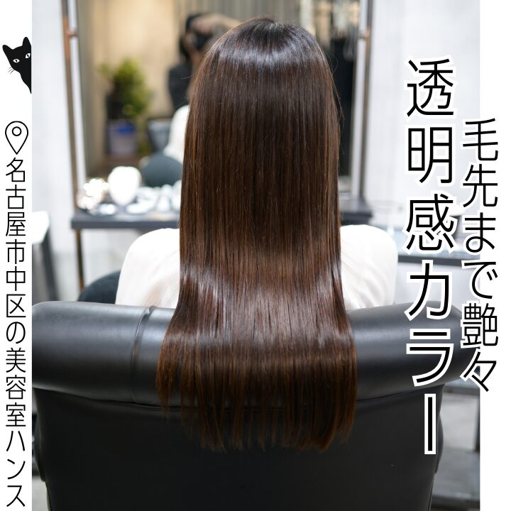 全体カラーの施術例/美容室ハンス名古屋