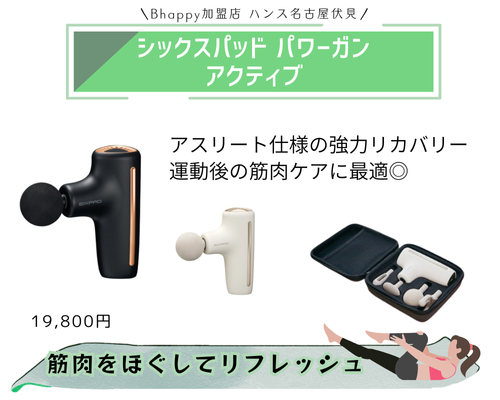 シックスパッドパワーガンアクティブの解説