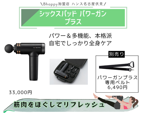 シックスパッドパワーガンプラスの解説