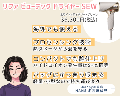 リファビューテックドライヤーSEW